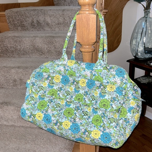 Danielle Morgan‎ quilted tote Weekend Bag